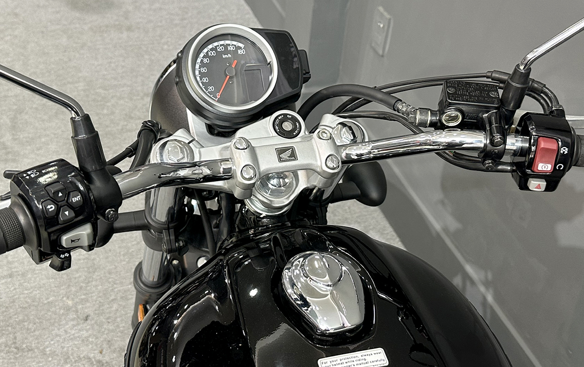dong hồ Honda CB350 Hness Pro 2023 đen bóng 